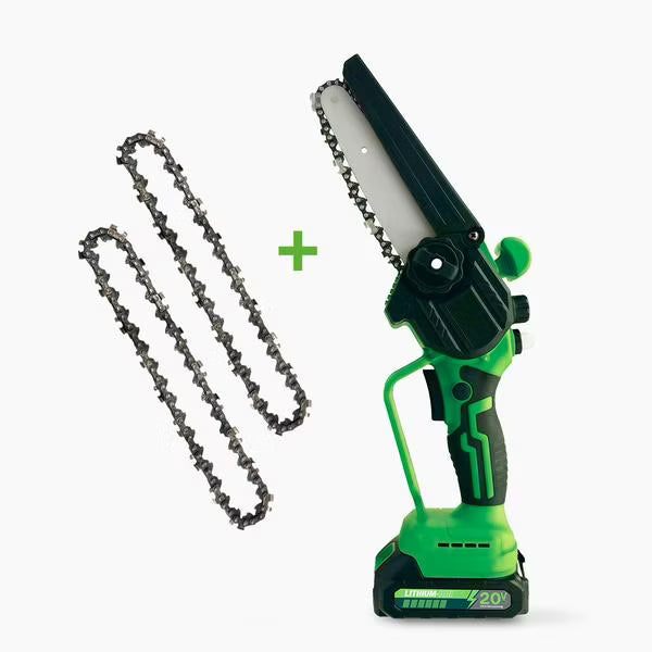 PocketSaw Pro Mini Akku Kettensäge inkl. 2x Ersatzkette